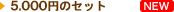 5,000�~�̃Z�b�g